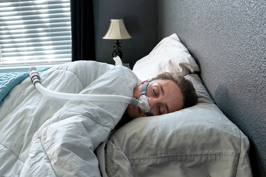 Cpap sleep photo