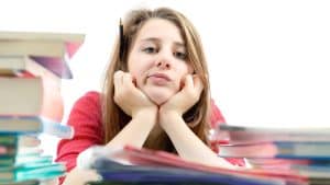 Disorganized teen photo