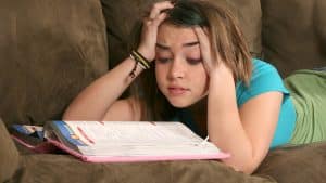 Reading issues teen photo